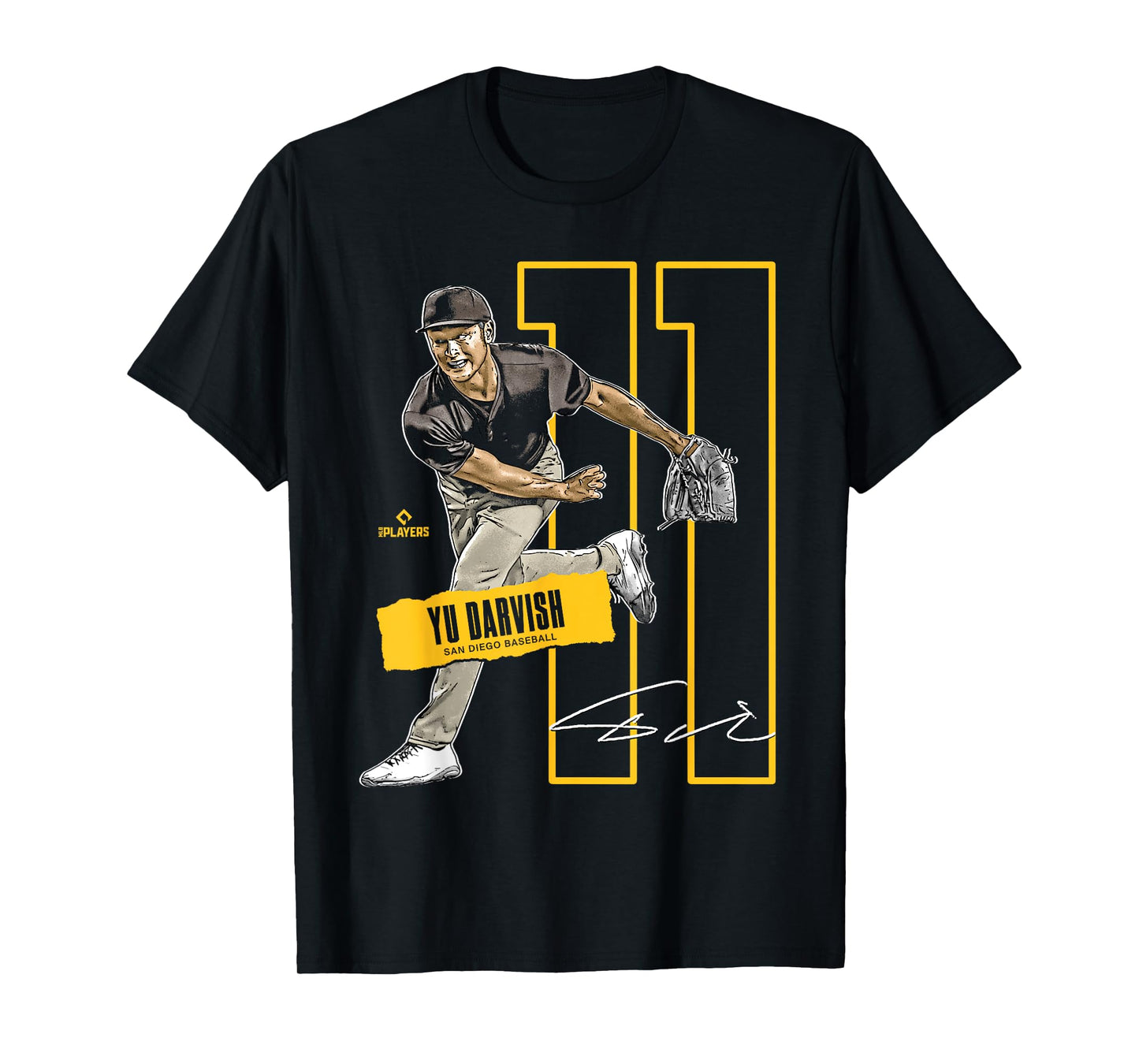 Yu Darvish | San Diego Baseball Players | MLBYU 301N T-Shirt