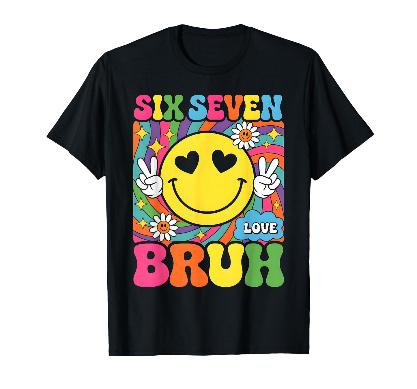 67 Meme Slang 6 7 Six Seven Bruh Funny Boys Kids T-Shirt