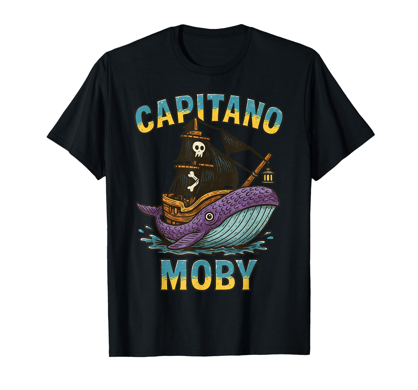 Brain Rot Kids Meme Italian Brainrot Capitano Moby T-Shirt