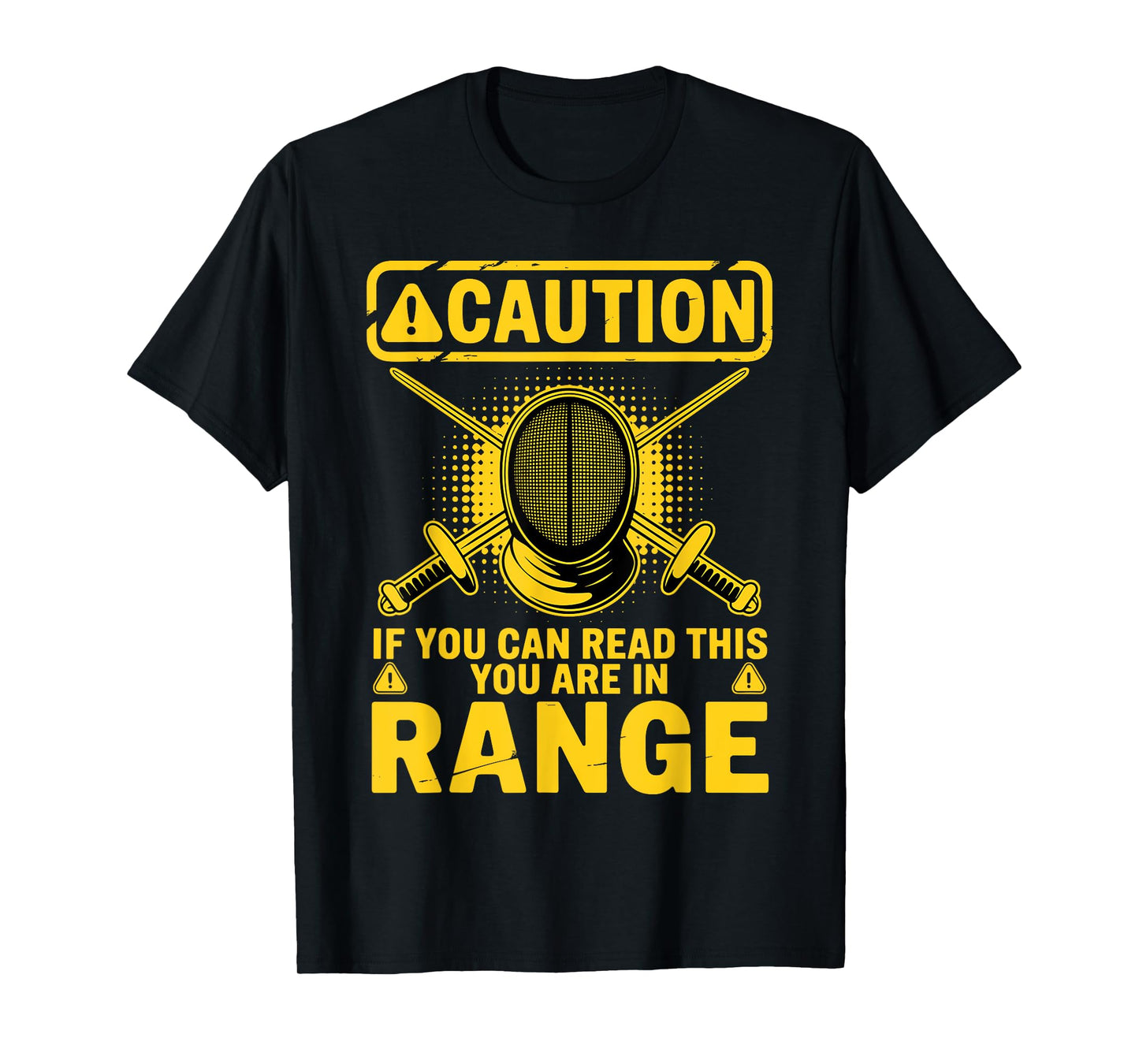 Funny Fencing Art For Men Women Kids Fencer Fencing Sport T-Shirt