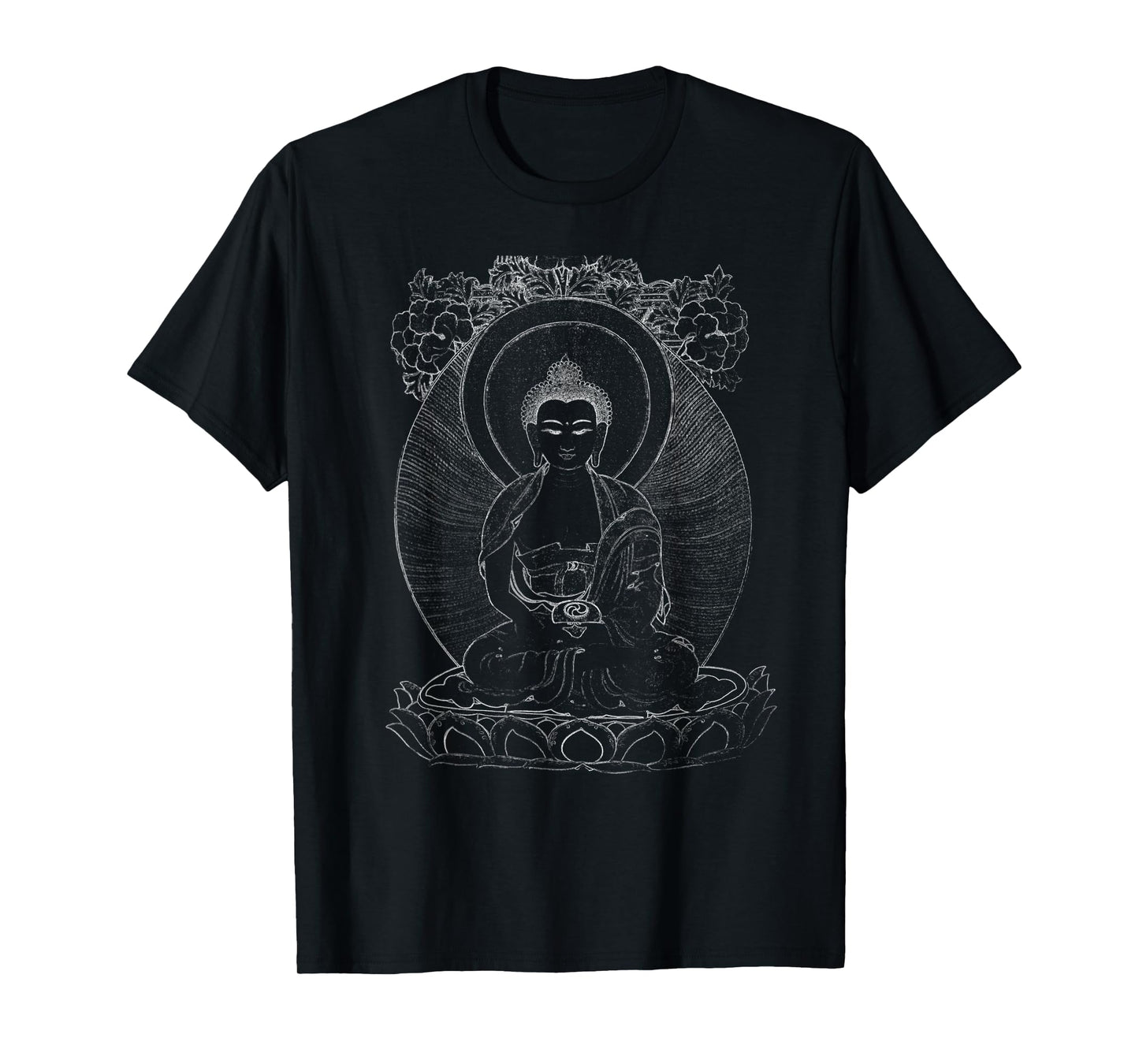 Amitabha Buddha Vajrayana Mantra Tibetan Buddhism T-Shirt