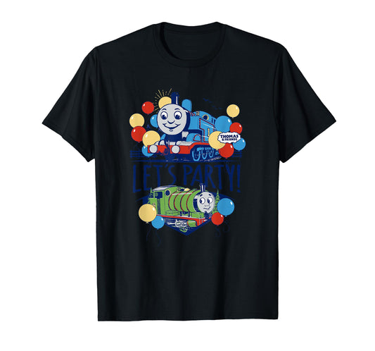 Thomas & Friends - Blue Vintage Let's Party T-Shirt