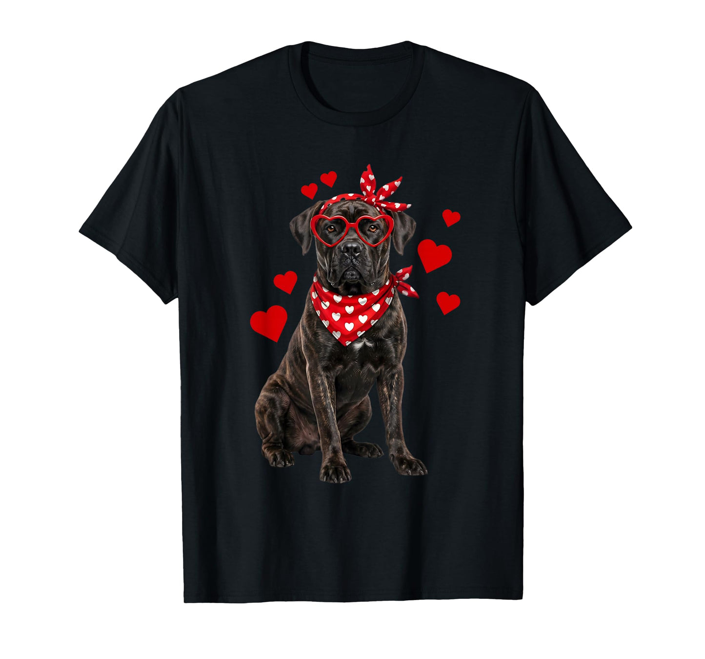 Cane Corso Valentines Day Dog Lover Heart T-Shirt