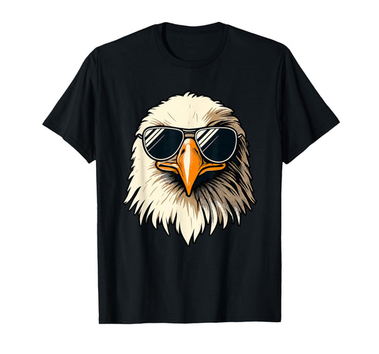 Bald Eagle 4th of July Men Women Kids Funny Eagle T-Shirt