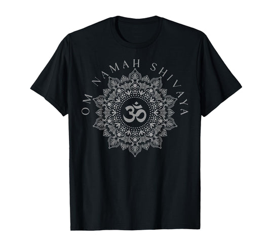 Om Namah Shivaya Meditation Mantra Spiritual Chakra T-Shirt