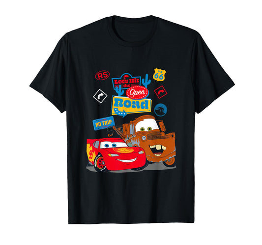 Disney Pixar Cars McQueen and Mater Roadtrip T-Shirt