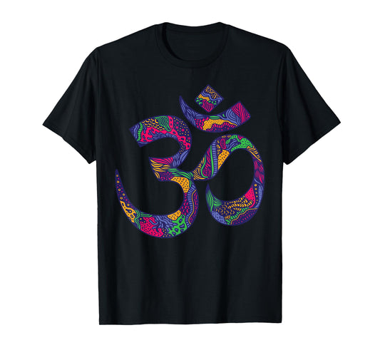 Om Symbol Namaste Aum Ohm Hindu Zen Tantra Yoga Day T-Shirt