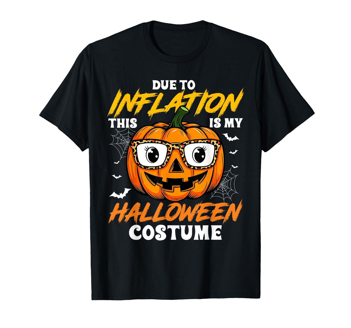 Pumpkin Halloween Costume Men Women Funny Halloween T-Shirt