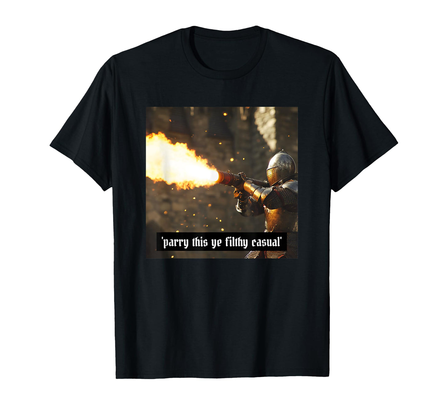 Parry This You Filthy Casual Medieval Knight T-Shirt