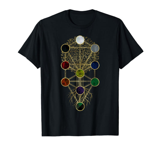 Kabbalah The Tree of Life - Etz Hayim T-Shirt