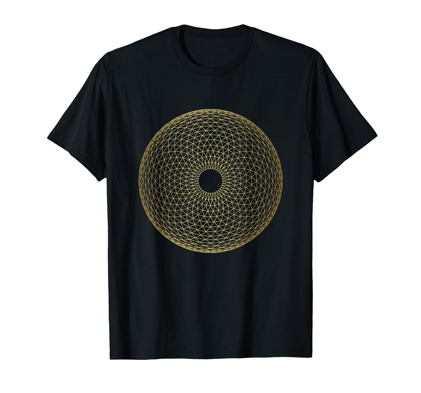 Sacred Geometry Torus Yantra Geometric Spiritual Mandala Art T-Shirt