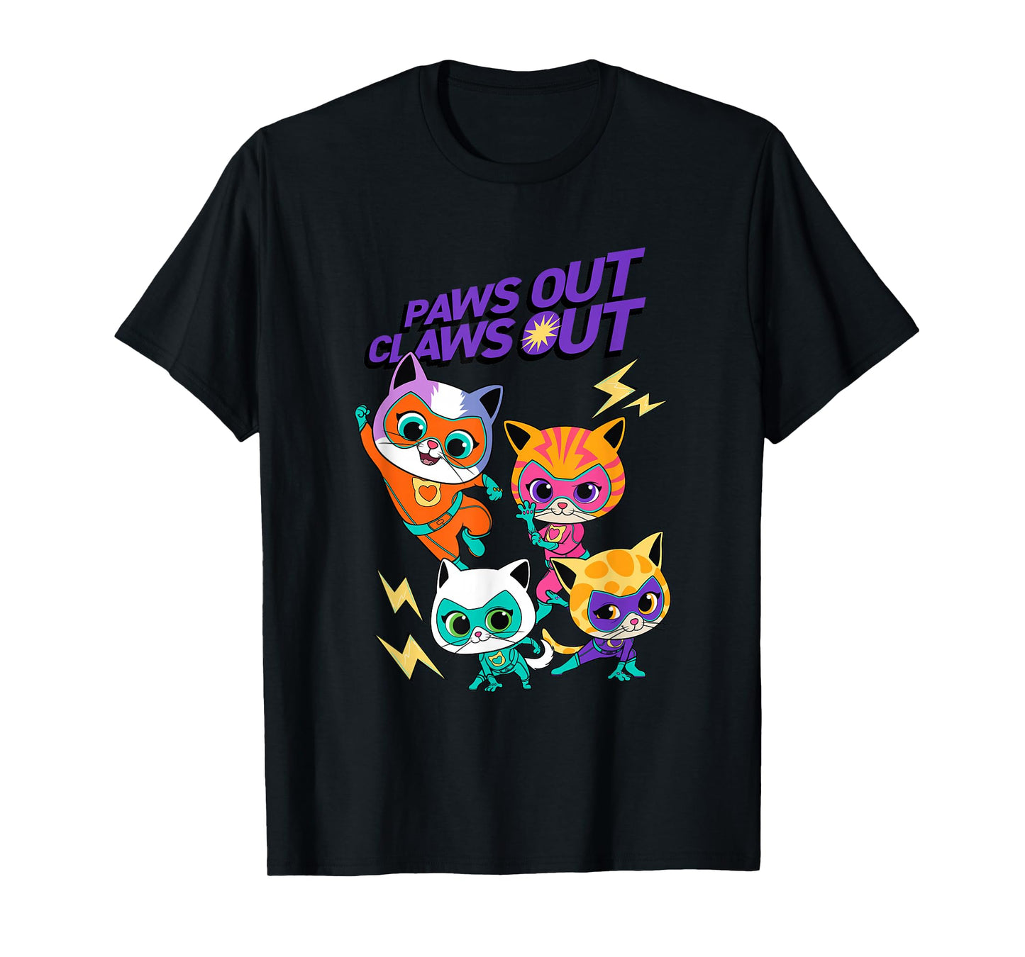 Disney SuperKitties Paws Out Claws T-Shirt