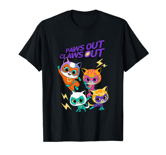 Disney SuperKitties Paws Out Claws T-Shirt