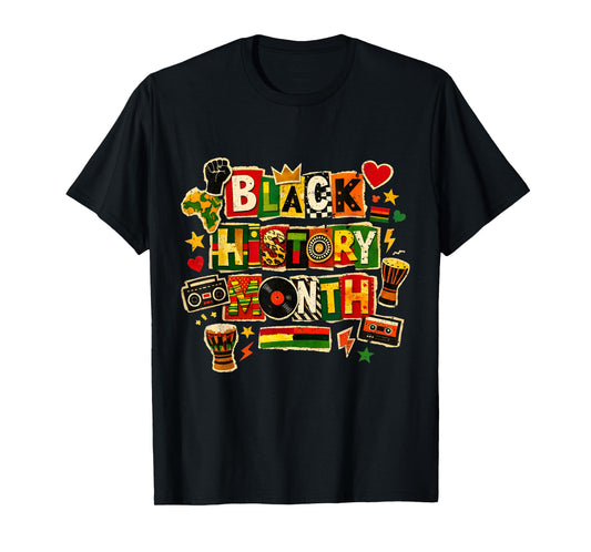 Black History Month African Culture Pride Celebration T-Shirt