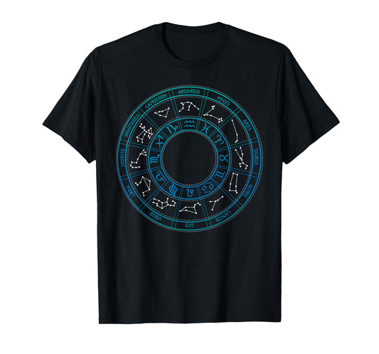Zodiac Signs Astrology Horoscope Lover Astrological Symbols T-Shirt