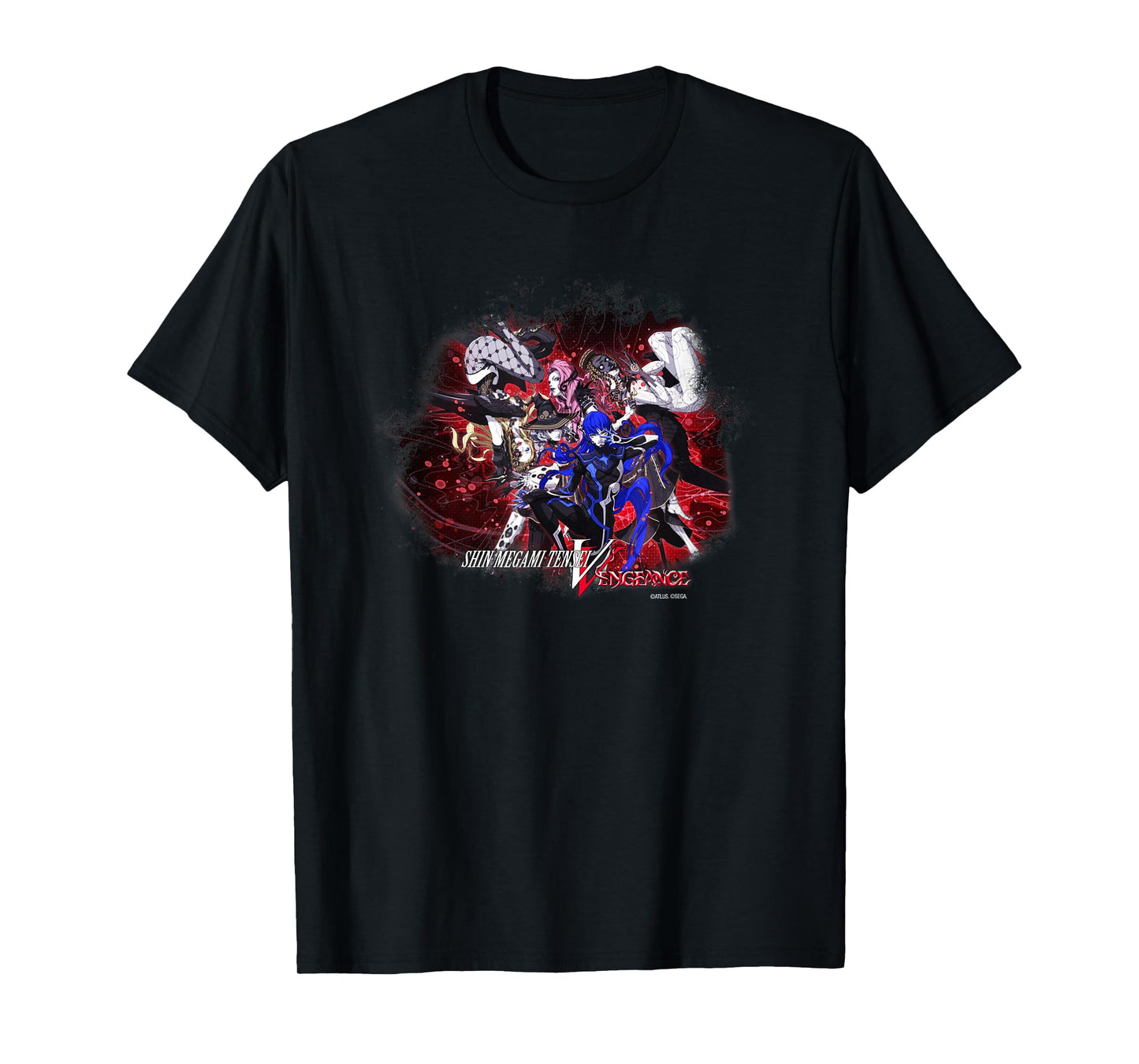 Shin Megami Tensei V: Vengeance Nahobino and Qadistu ATLUS T-Shirt