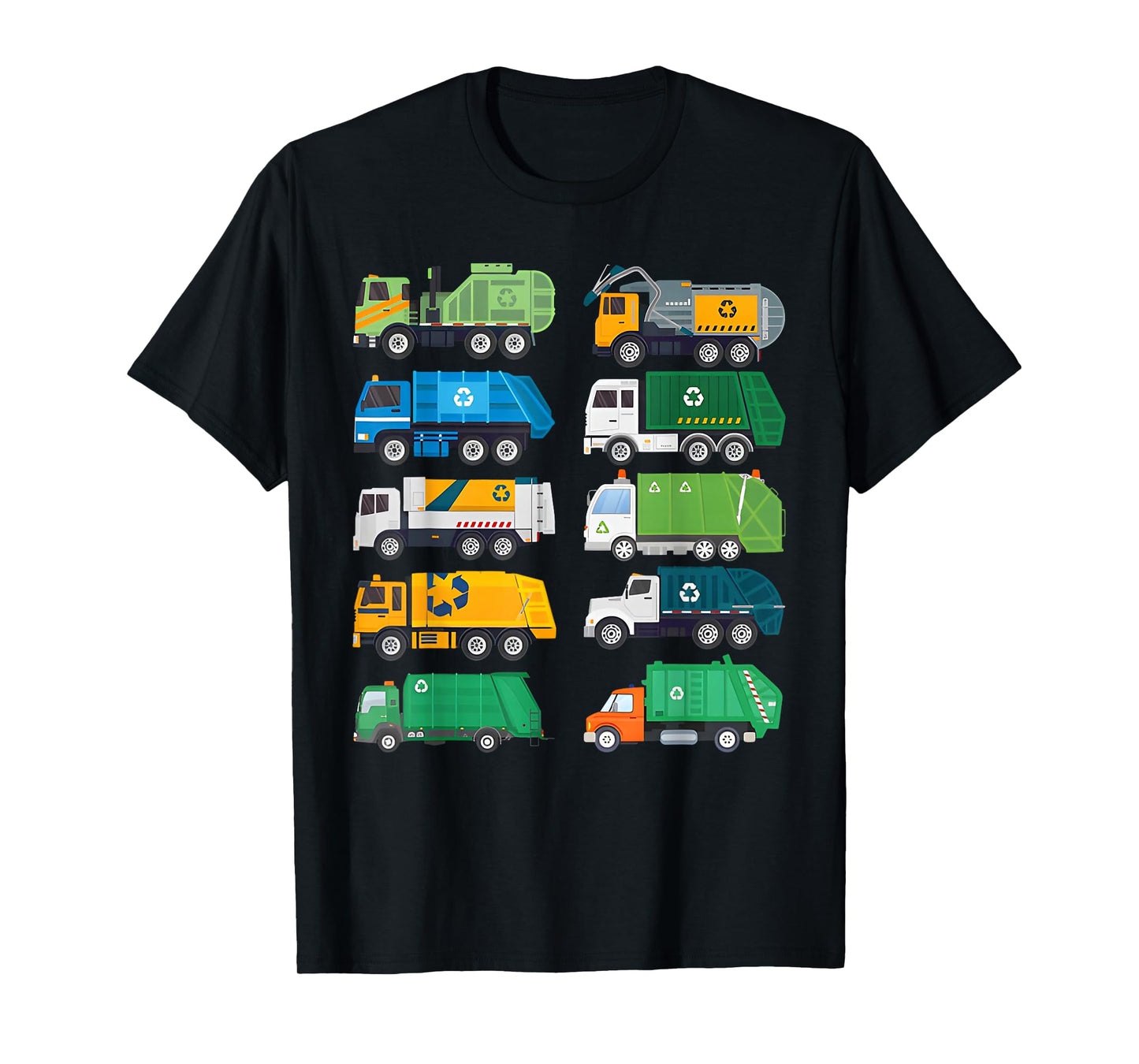 Garbage Truck Trash Waste Separation Costume Kids Toddler T-Shirt