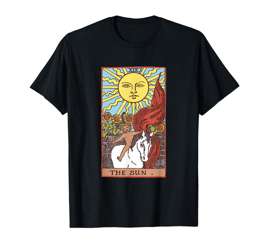 Sun Tarot Card Rider Waite T-Shirt