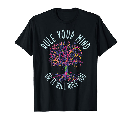Tree Of Life Spiritual Quote Yoga Workout T-Shirt