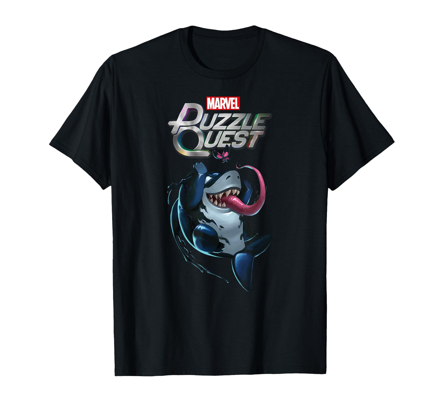 Marvel Puzzle Quest Jeff the Land Shark Jeffrey Symbiote T-Shirt