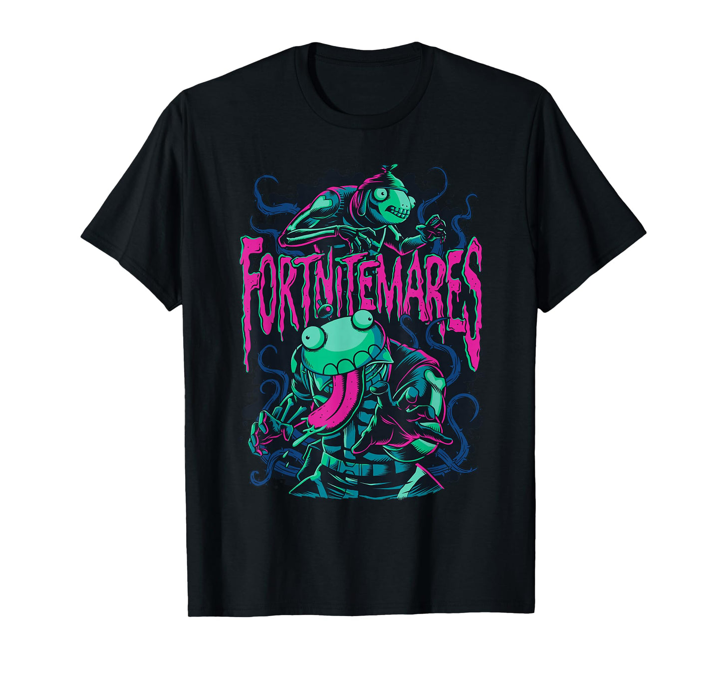 Fortnite Halloween Fortnitemares Creepy Durr Burger Poster T-Shirt