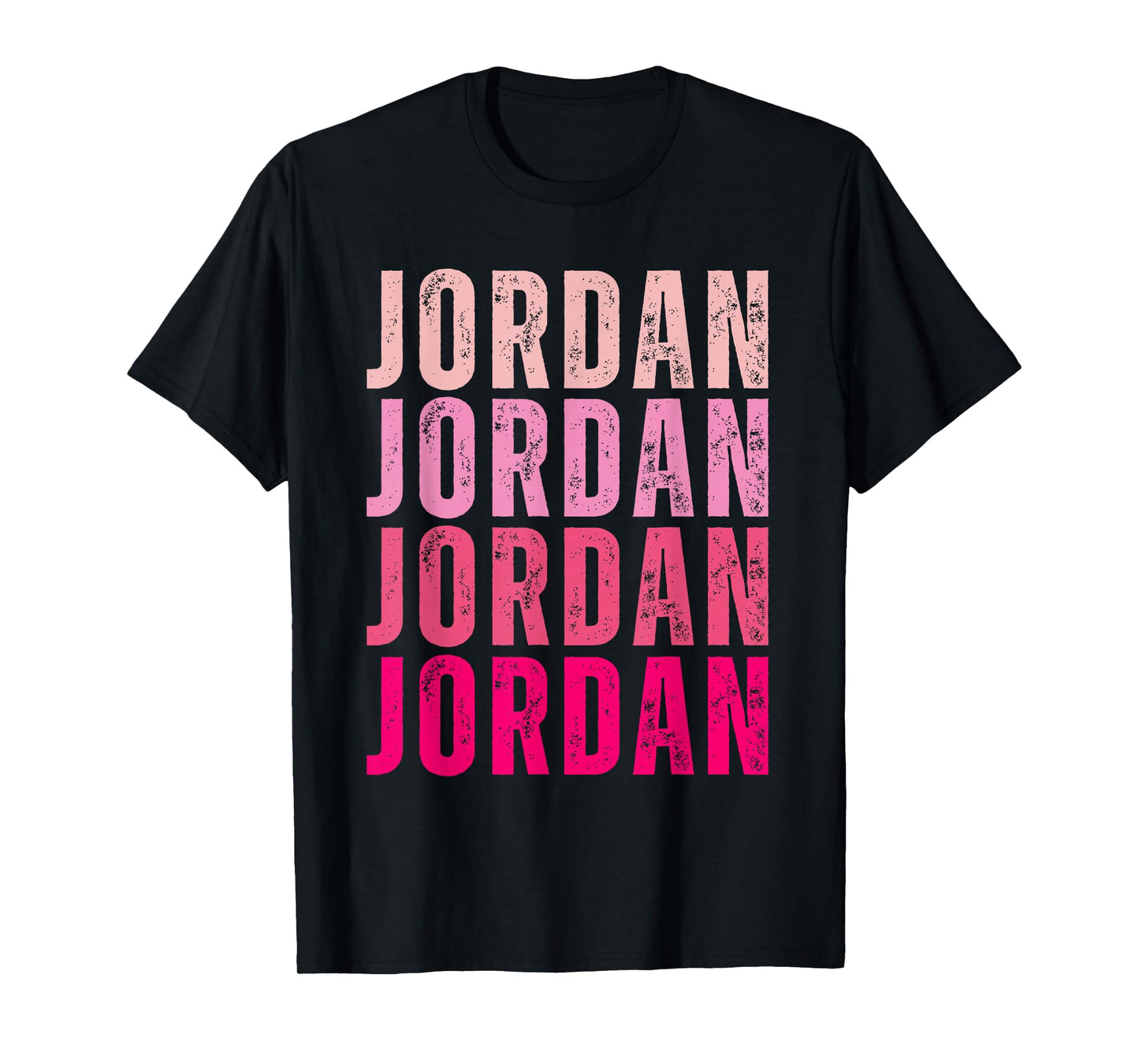 Jordan Personalized Name I Love Jordan Vintage T-Shirt