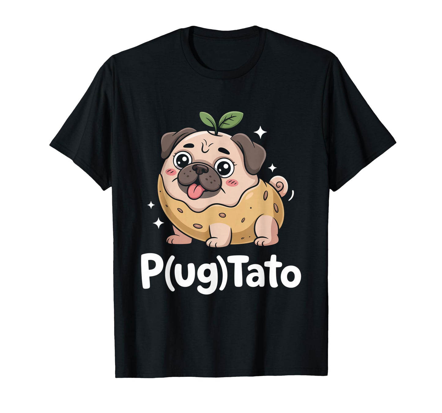 Funny Pugtato Dog Pug T-Shirt