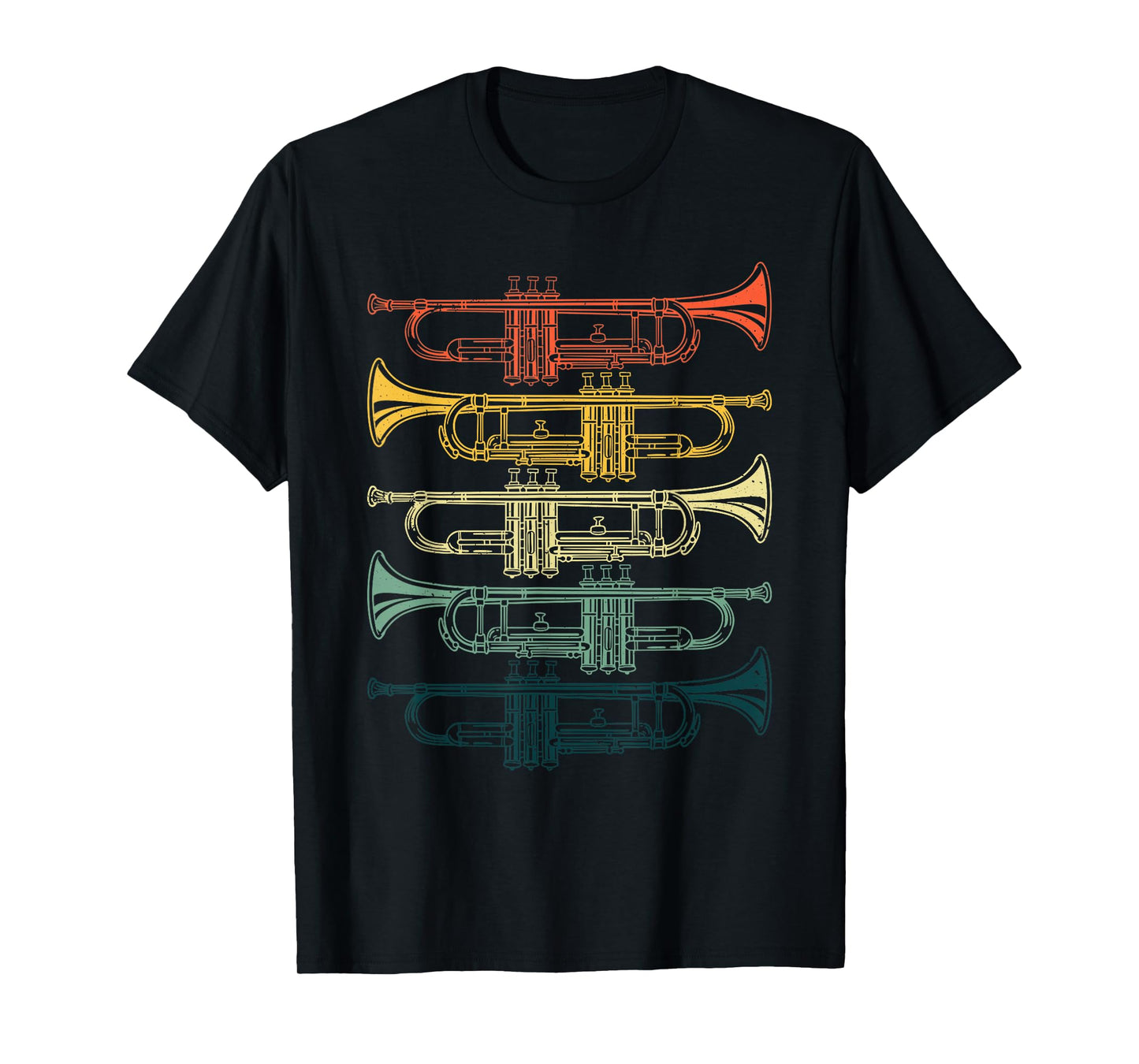 Cool Trumpet For Men Women Marching Band Musician Jazz Music T-Shirt
