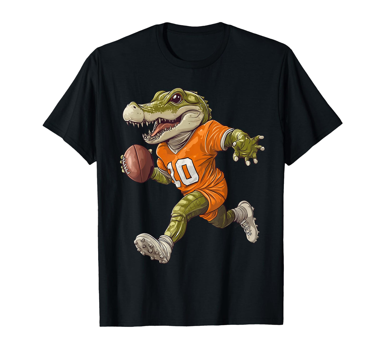 Football Alligator Tee Apparel Sport Design Football Player T-Shirt