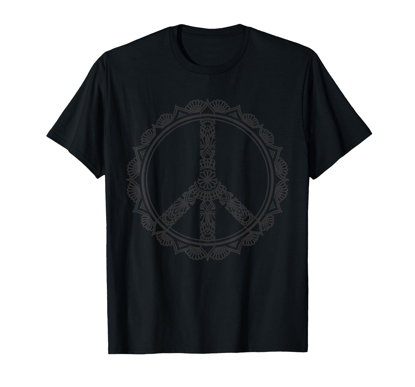 Peace Mandala Peace Sign Yoga Buddha Yogi Gift T-Shirt