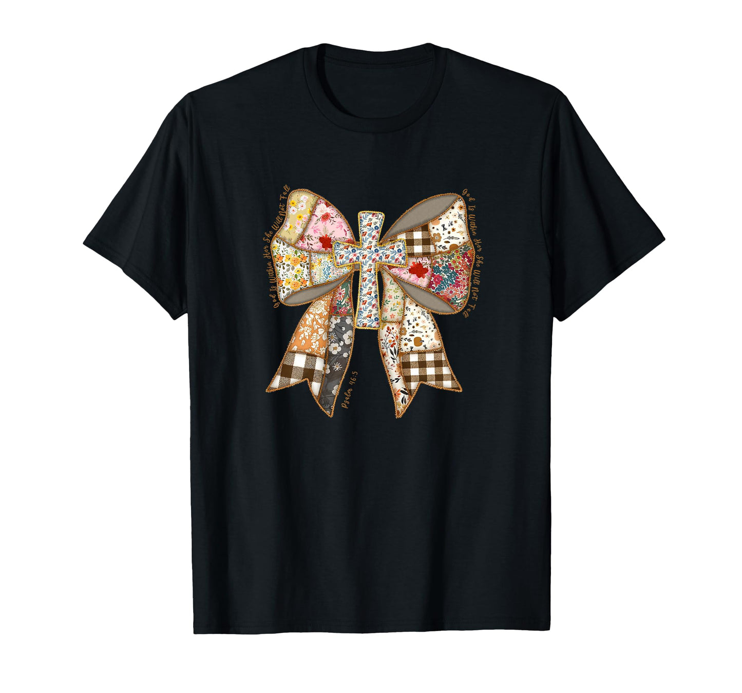 God is Within Her She Will Not Fall T-Shirt