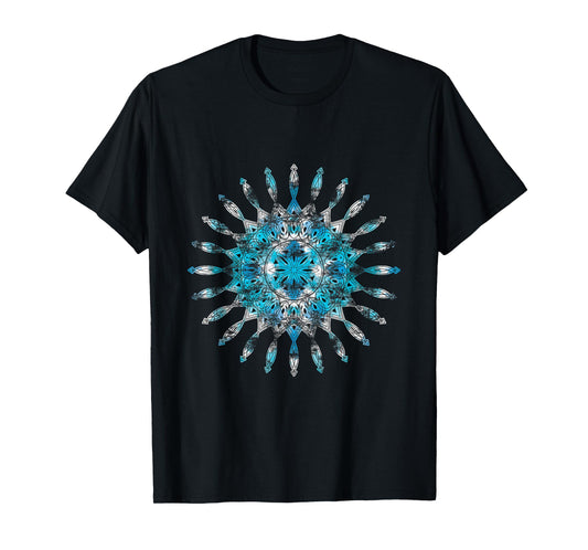 Spiritual Meditation Mantra Asian Diwali Pilates Mandala T-Shirt