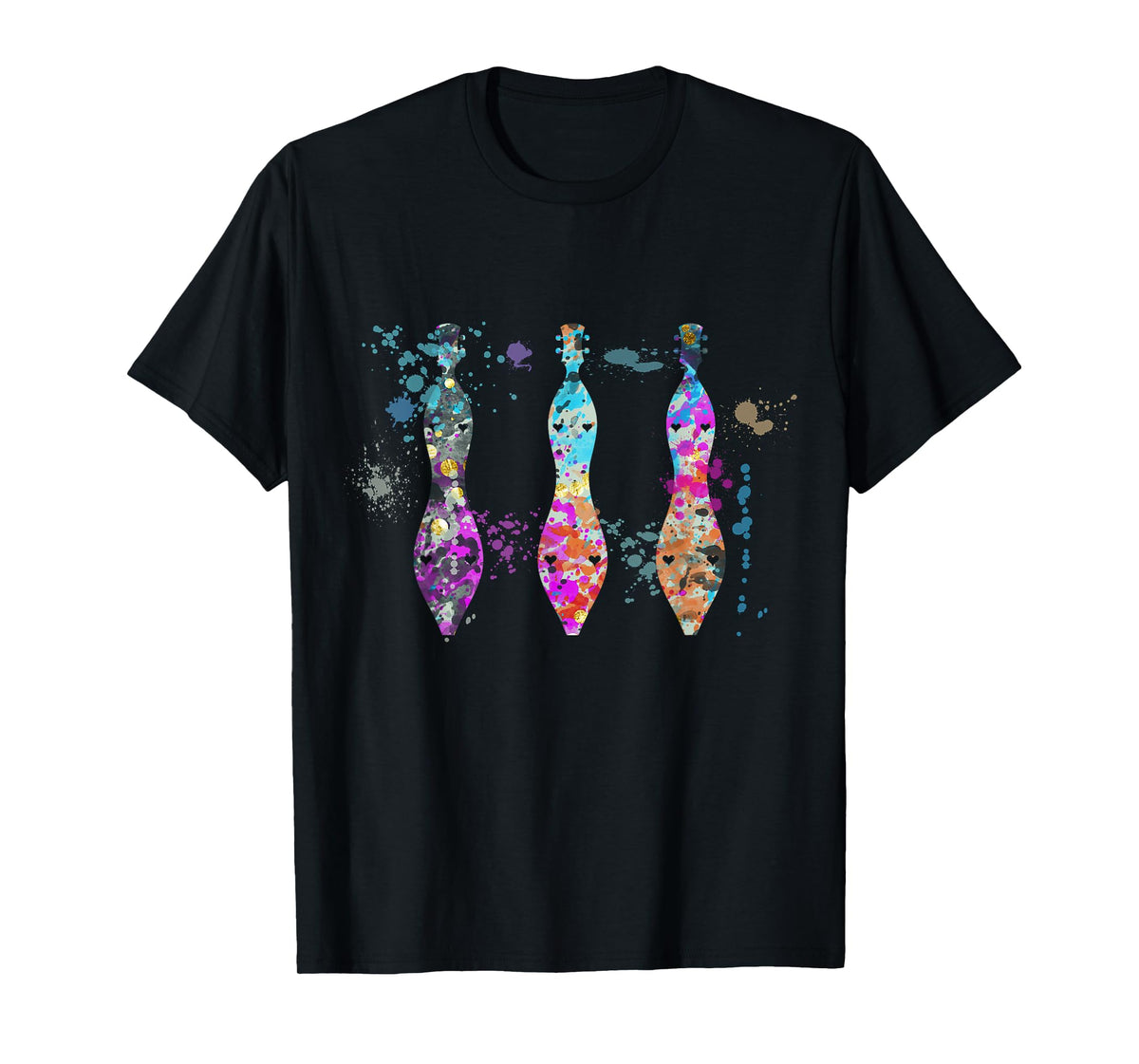 Dulcimer Instrument Silhouette Dulcimers T-Shirt