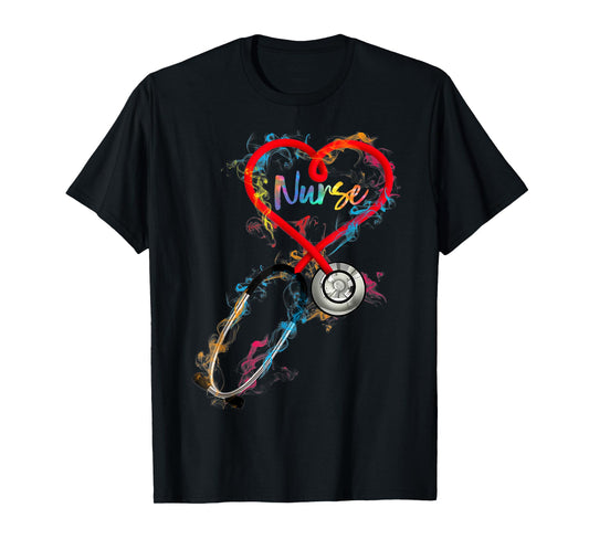 Watercol Nurse Life Nursing Nurse Week 2025 T-Shirt