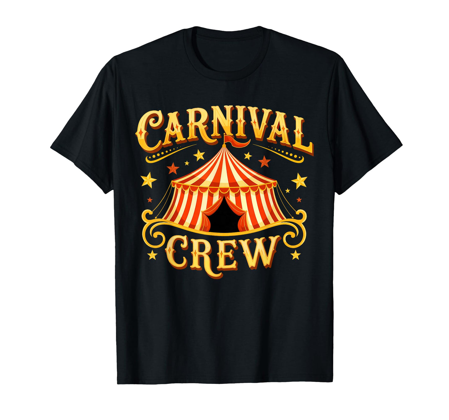 Carnival Crew Funny Circus Squad Staff Costume Circus Party T-Shirt