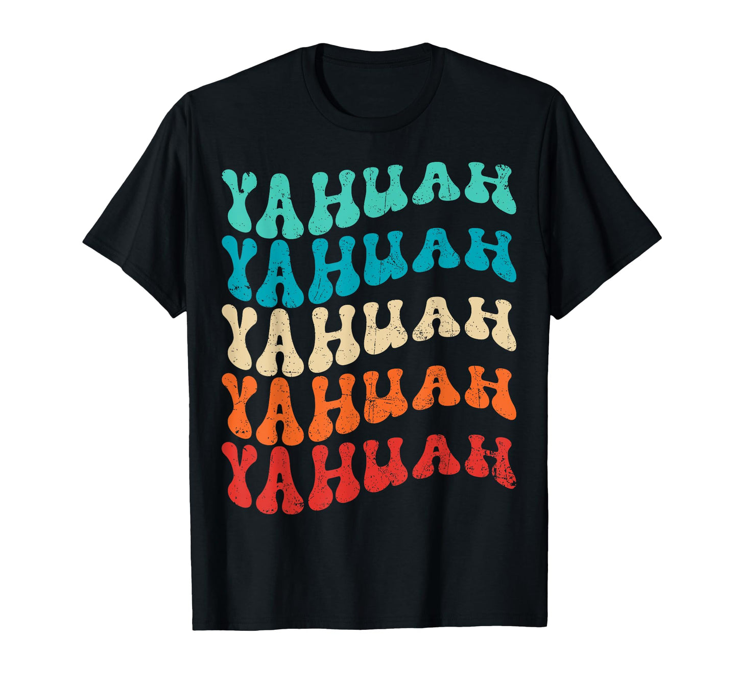 Yahuah Family Name I Love Yahuah Personalized Vintage T-Shirt