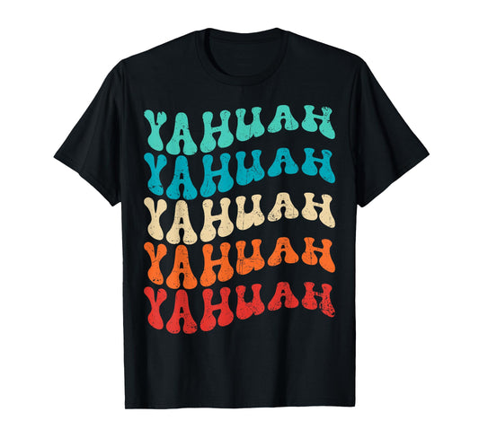 Yahuah Family Name I Love Yahuah Personalized Vintage T-Shirt