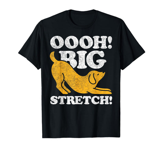 Dog Graphic Oooh Big Stretch T-Shirt