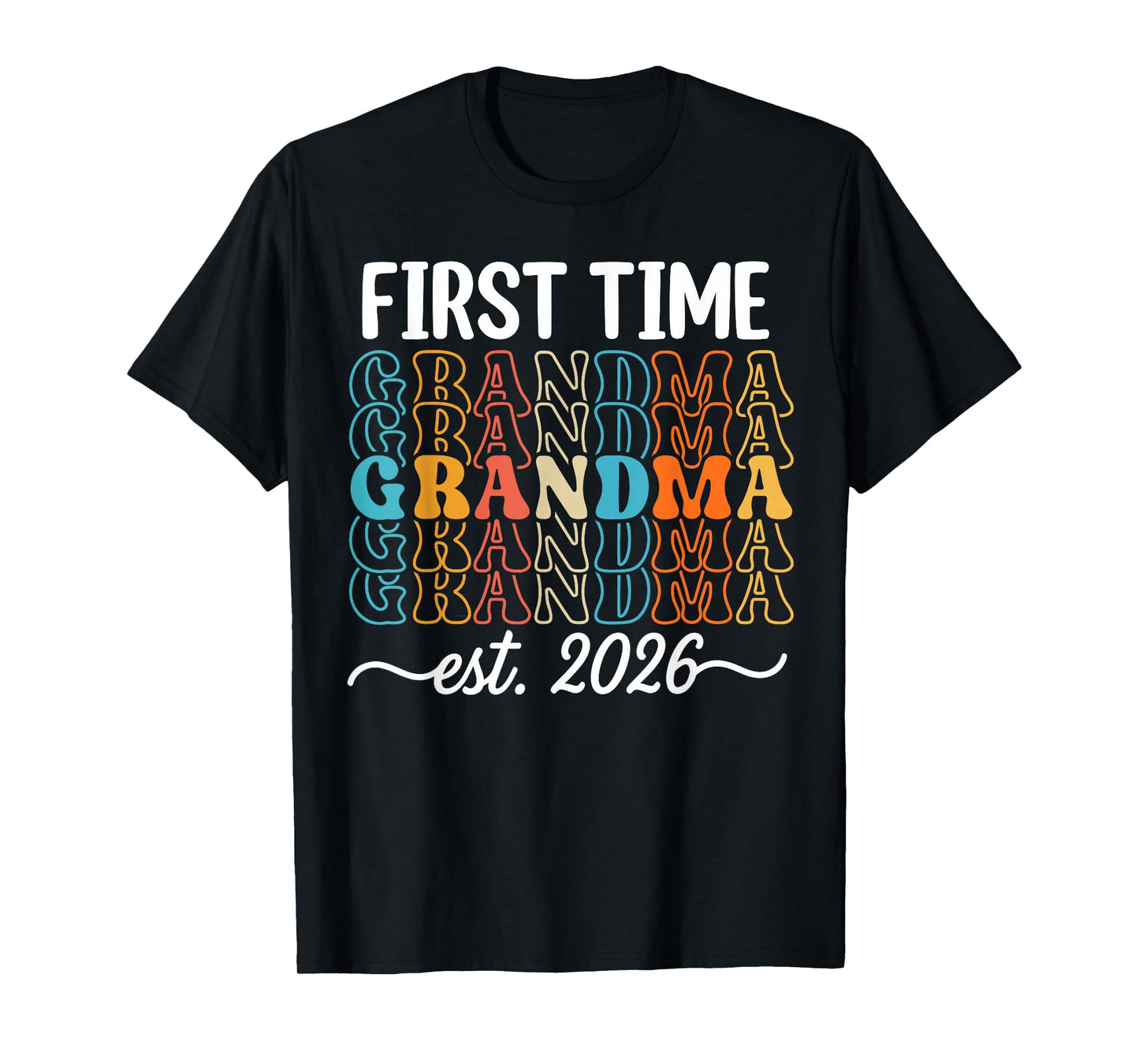 Promoted to Grandma 2026 Pregnancy Announcement T-Shirt