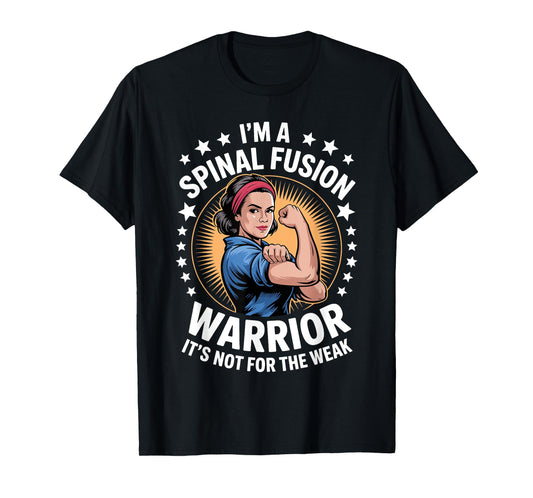 Spinal Fusion Design For Women Girls Lumbar Spinal Fusion T-Shirt