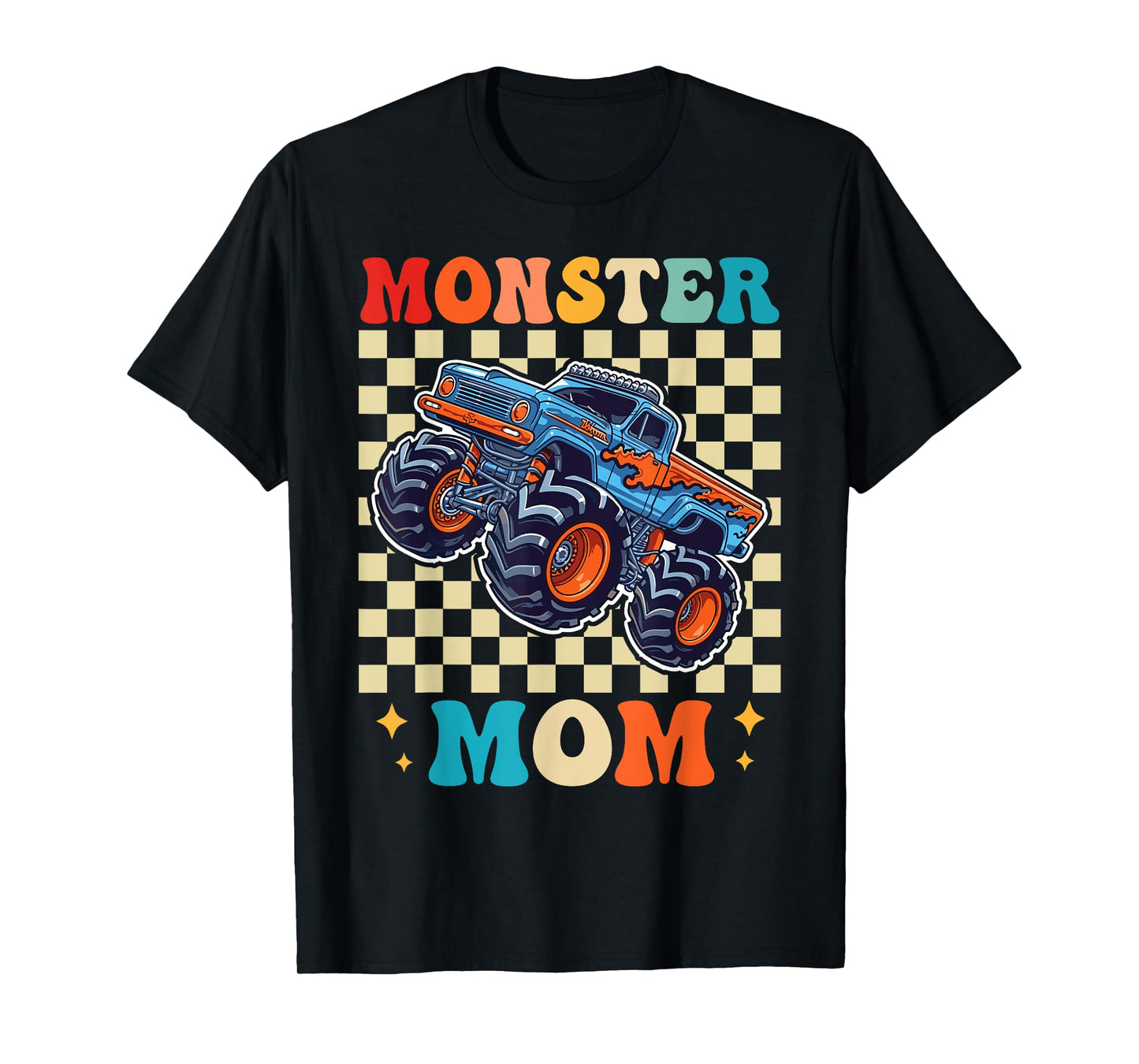 Monster Truck Mom Family Matching Monster Truck Lovers T-Shirt