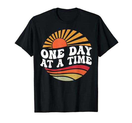 One Day At A Time Retro Vintage T-Shirt