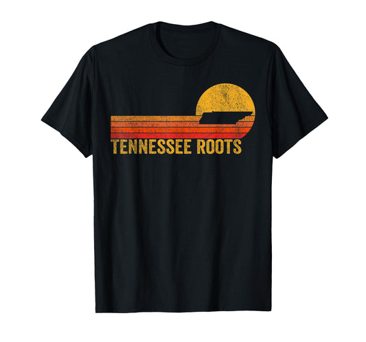 Retro Tennessee Funny Tennessee Home Tennessee Roots Vintage T-Shirt