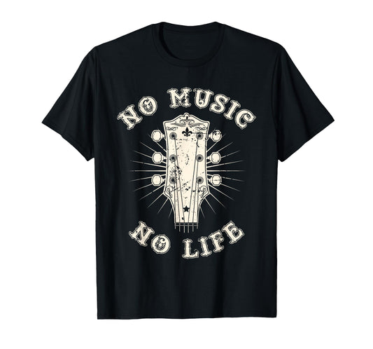 No Music No Life Rhythm Creative Passion T-Shirt