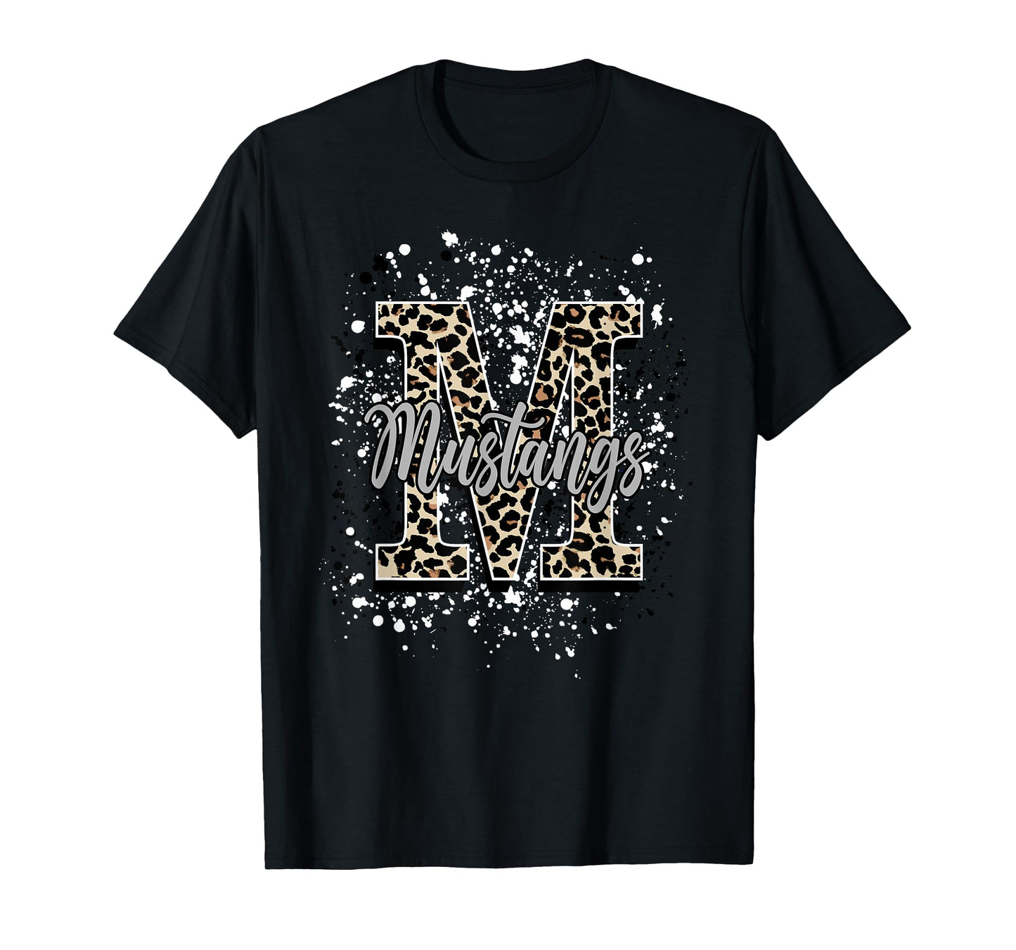 Mustangs School Spirit Mustang Pride Mascot Game Day T-Shirt