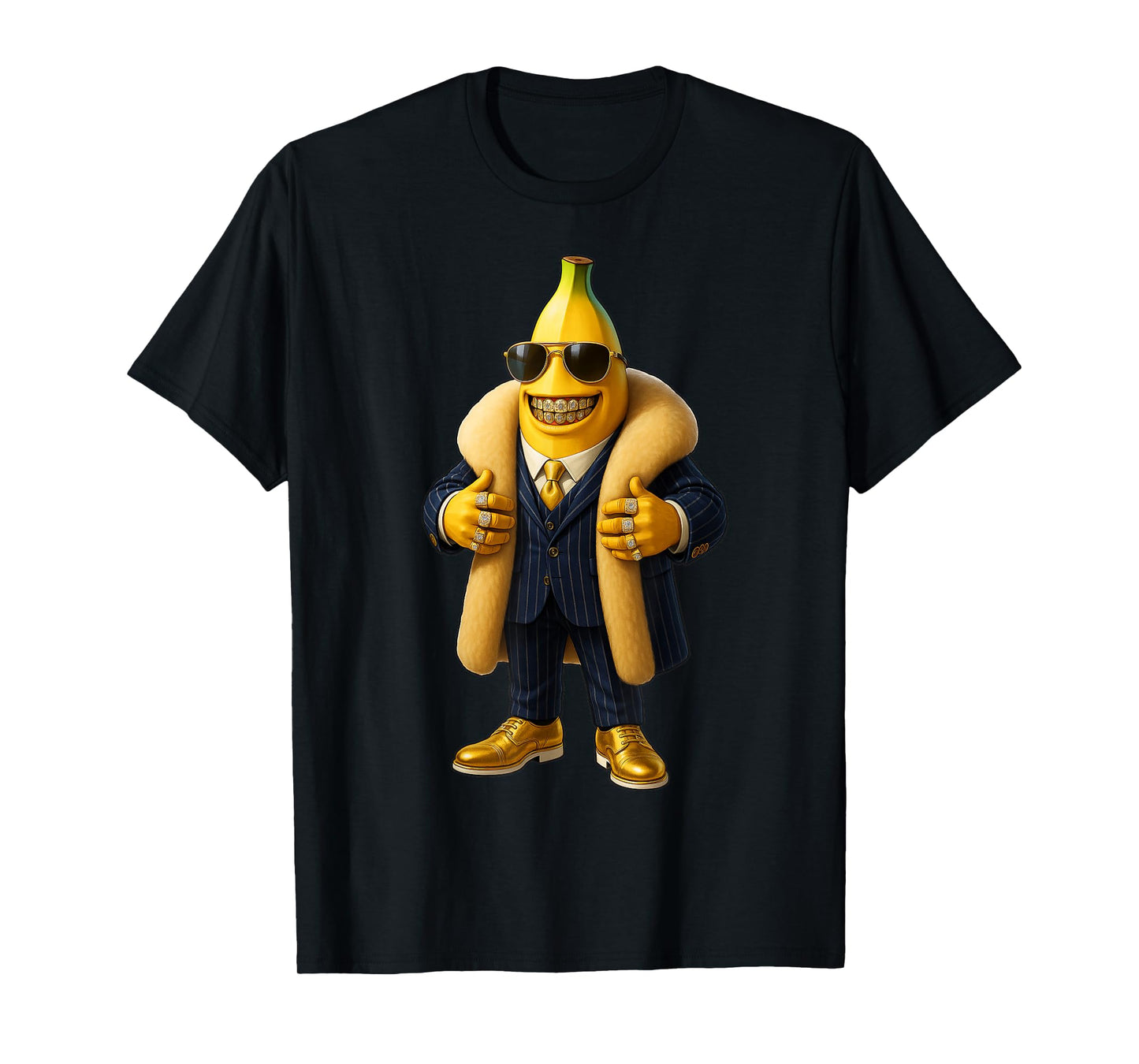 Bananito Bandito Banana Bandit - Italian Brainrot Kids Meme T-Shirt