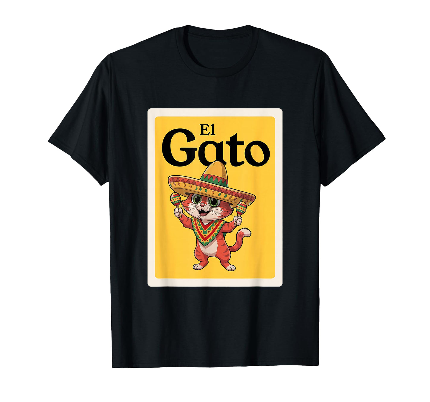 Mexican El Gato - The Cat T-Shirt