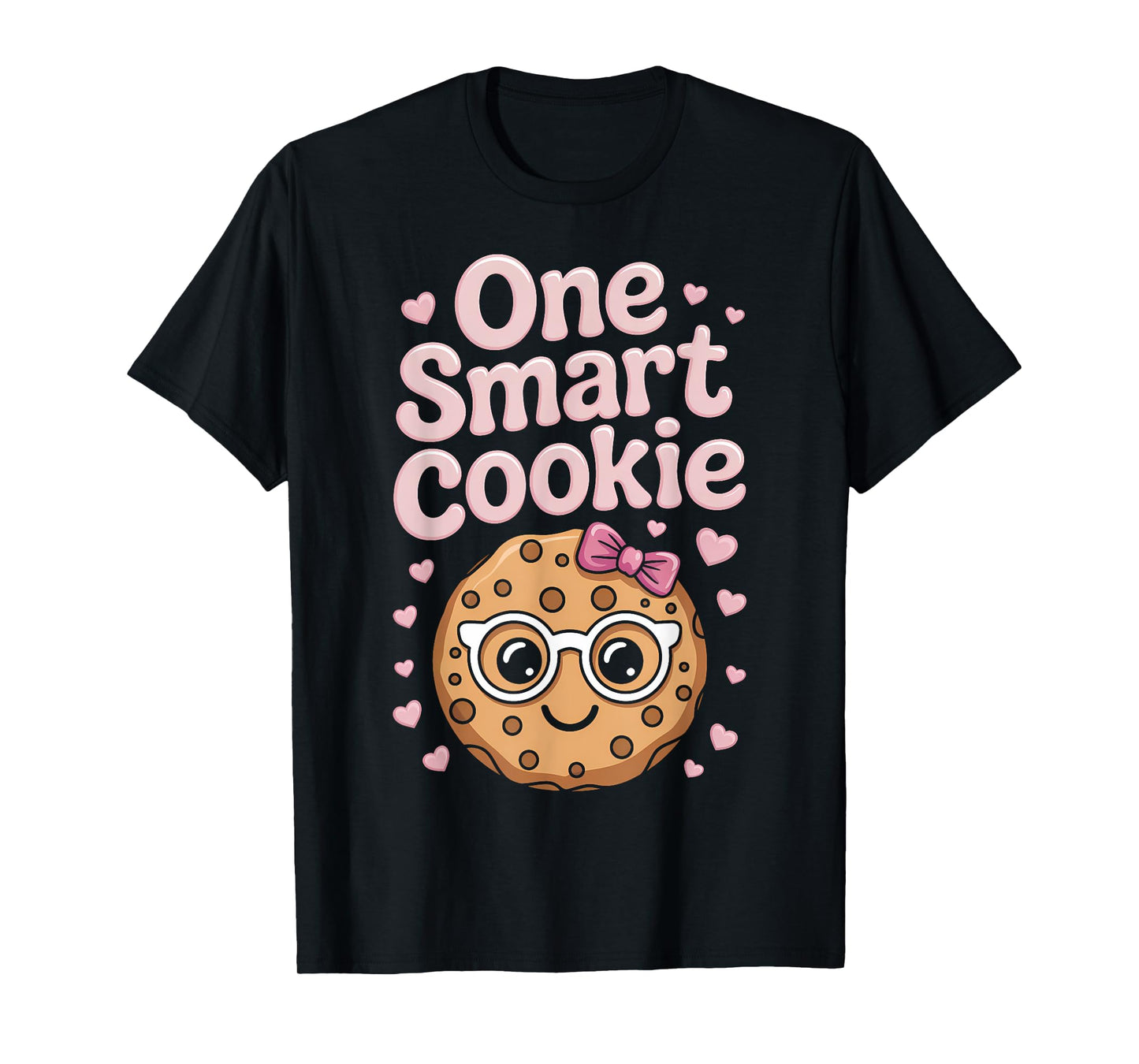 One Smart Cookie Funny Chocolate Chip Cookie T-Shirt