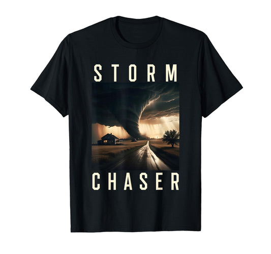 Storm Chaser Tornado Twister Chasers Weather Meteorologist T-Shirt
