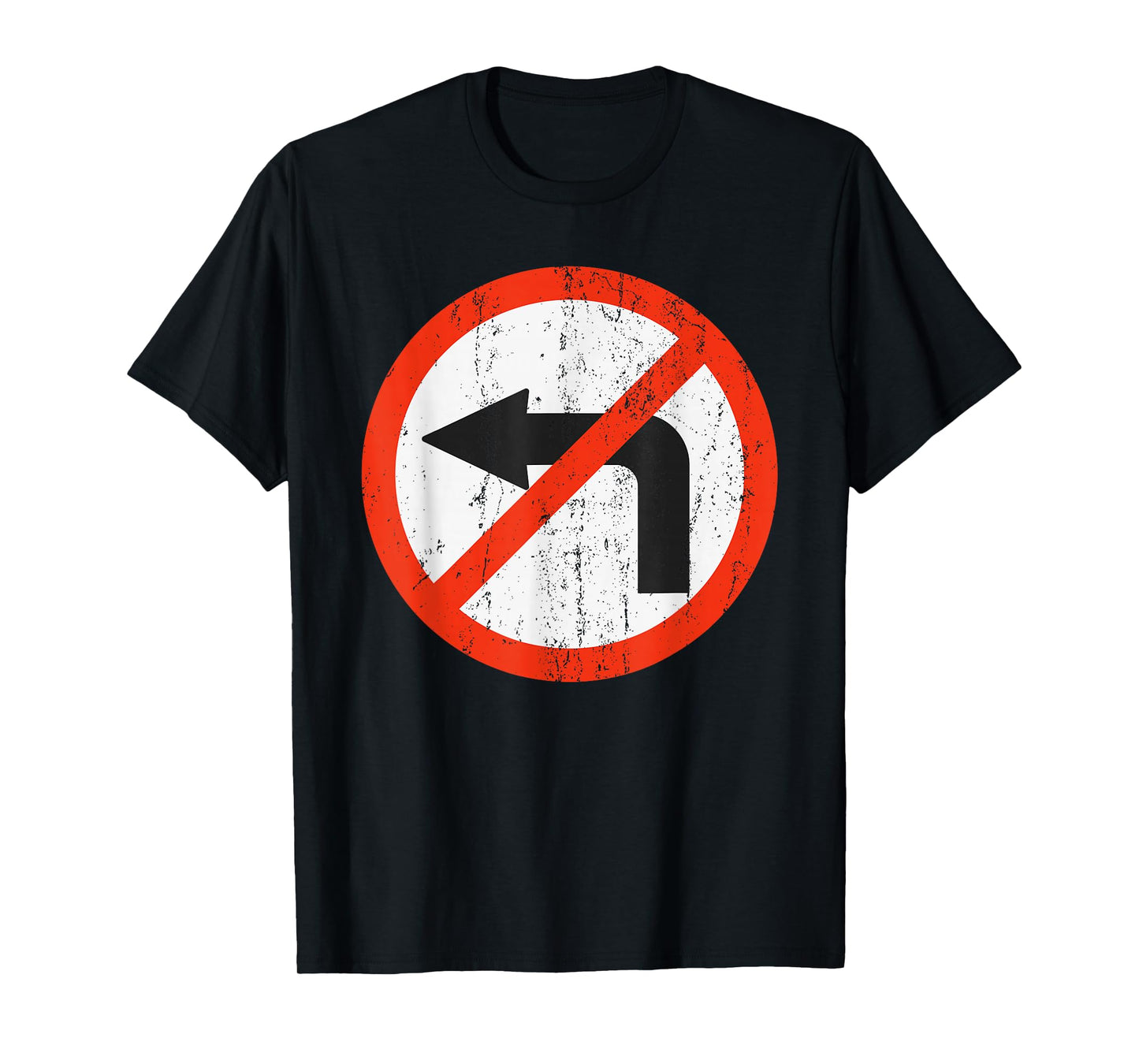 Vintage Road Signs Funny Traffic Signs Halloween Costume T-Shirt